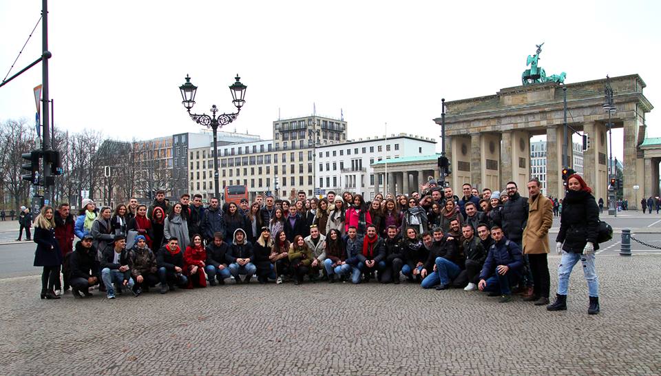 Studentët e UBT-së vazhdojnë vizitën nëpër Evropë