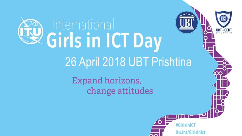 Më 26 prill, UBT shënon me tryezë diskutimi Ditën Ndërkombëtare të Vajzave në ICT