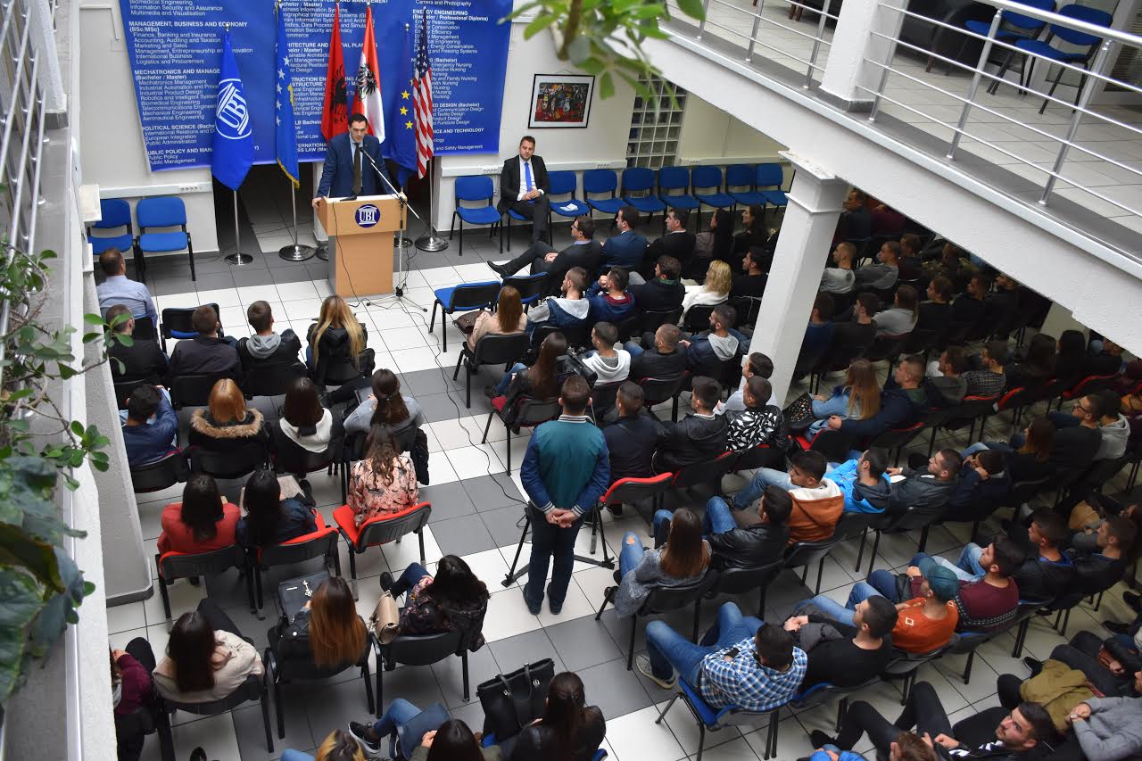 Rektori Hajrizi: Studentët e UBT-së mund të studiojnë në universitetet evropiane e amerikane