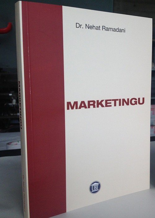 UBT organizon promovimin e librit “Marketingu”, me autor Dr. Nehat Ramadani, profesor në UBT.