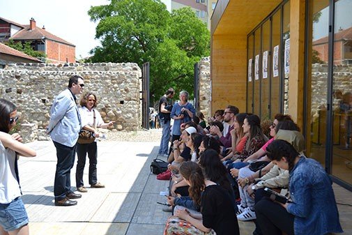 UBT Students and Vienna Technology University Hold Several-Day "Kosovo's Architectonic Heritage" Workshop