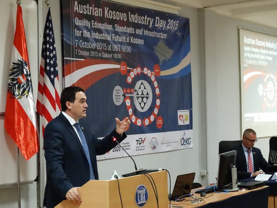U organizua konferenca “Dita Austriake-Kosovare e Industrisë 2015”