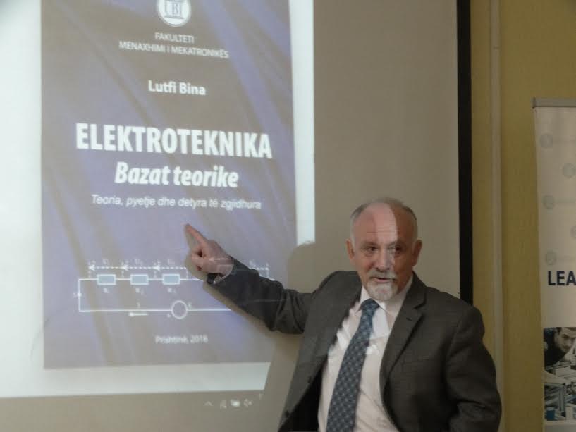 Promovohet libri “Elektroteknika” botuar nga UBT