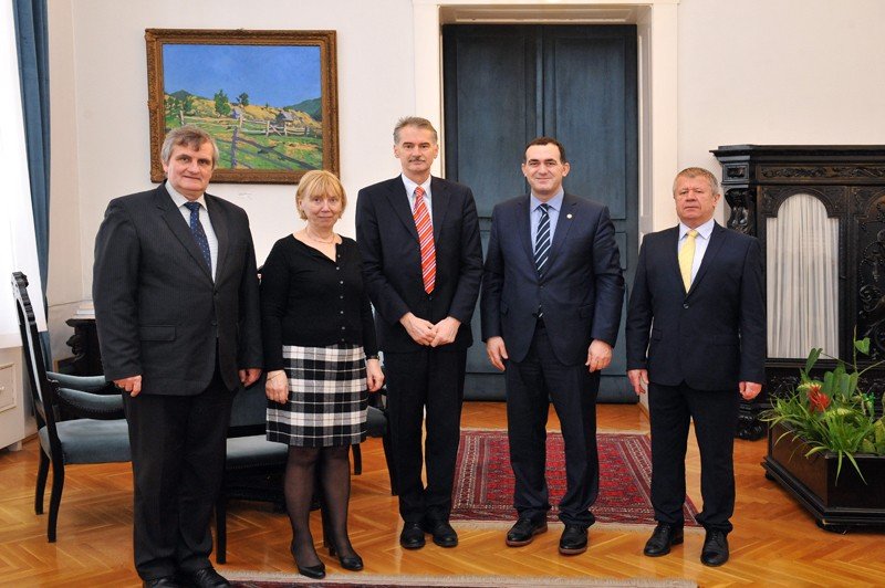 Rector Hajrizi Meets Rector of Budapest University of Technology and Economy, Janos Jozsa