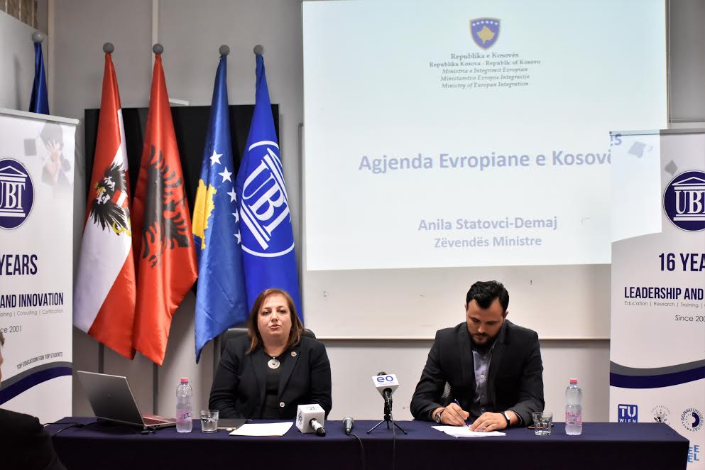 Zëvendësministrja Anila Statovci-Demaj flet për raportin Kosovës-BE