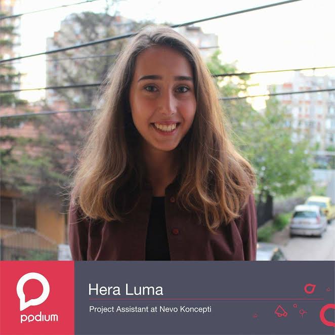 Studentja e vitit të parë, Hera Luma punësohet në organziatën Nevo Koncepti