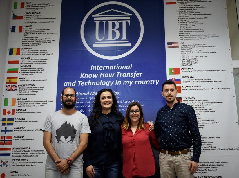 Përfaqësuesit e universitetit NOVA vizitojnë UBT-së, impresionohen me punën e studentëve