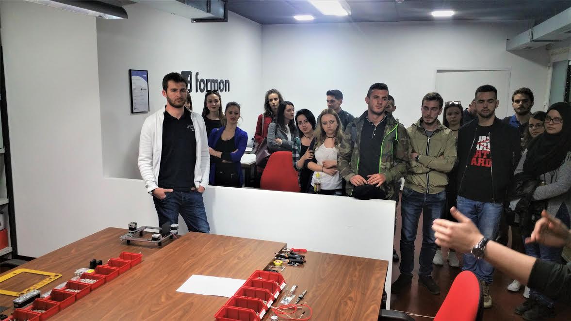Studentët e SHKI-së vizituan kompaninë “Formon”