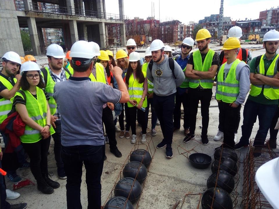 Studentët e Arkitekturës vizituan objektin e World Trade Center