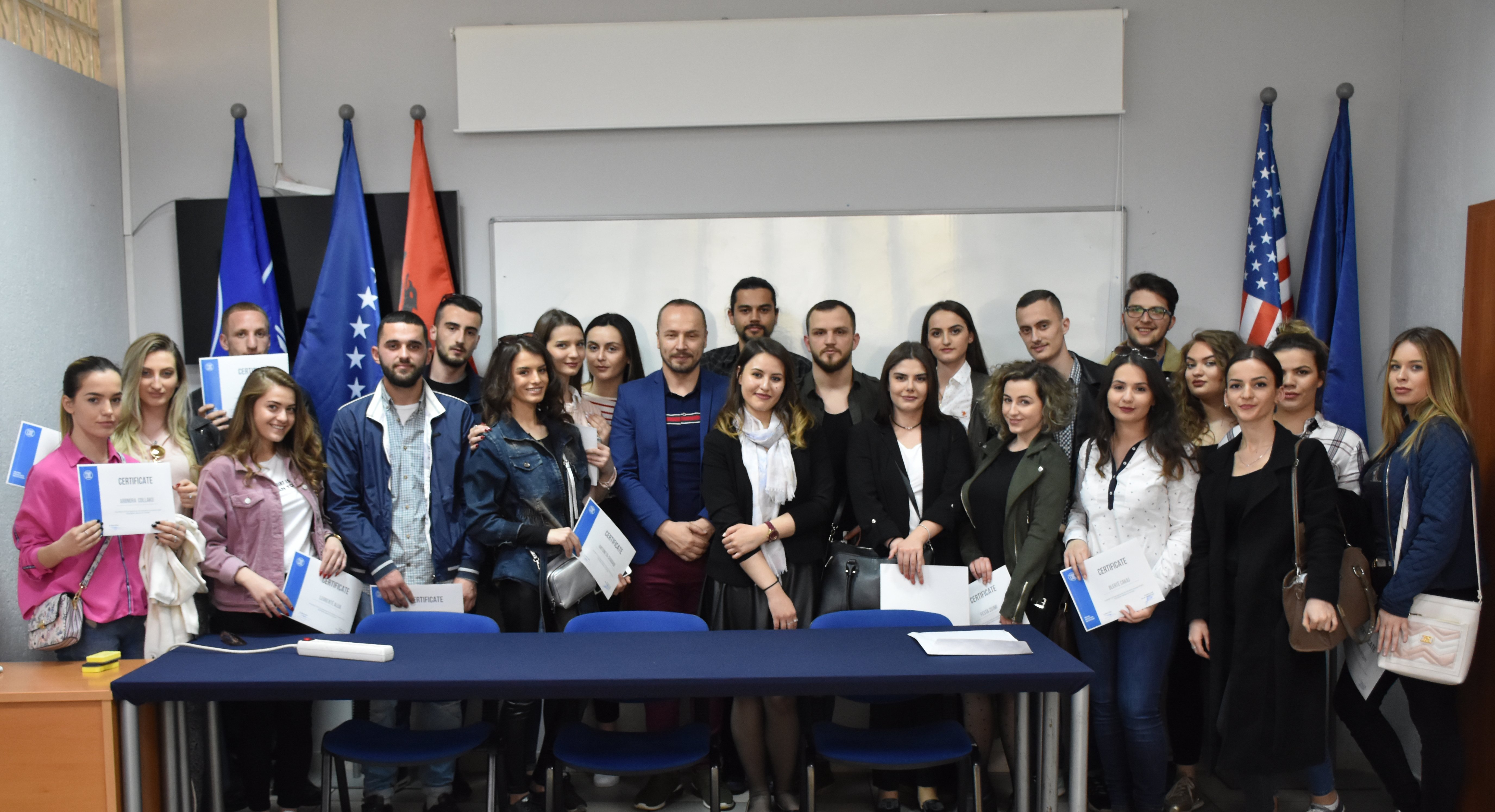 Studentët e UBT-së certifikohen për kriminalistikë aplikative me forenzikë