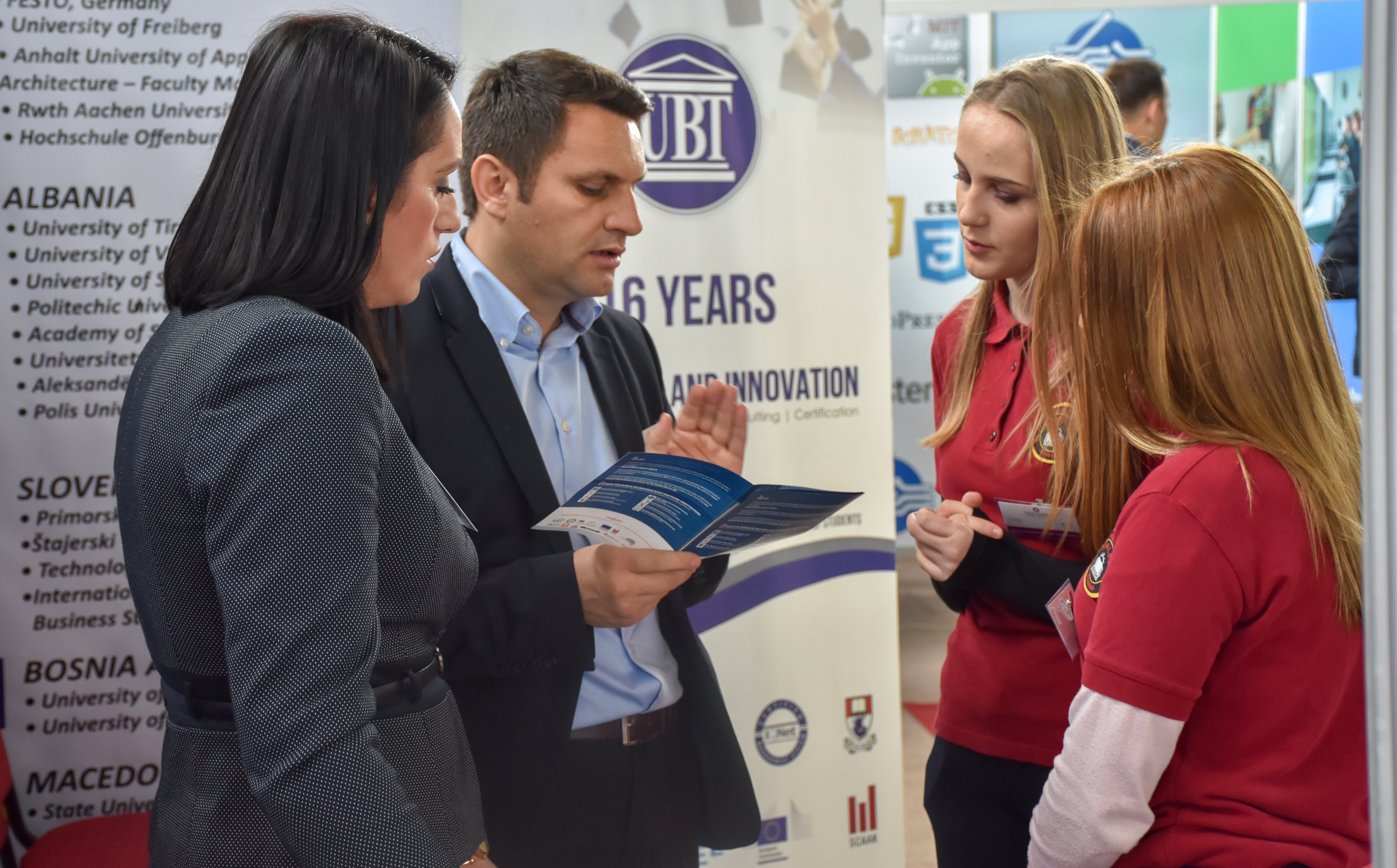 UBT merr pjesë në Panairin e Edukimit 2018