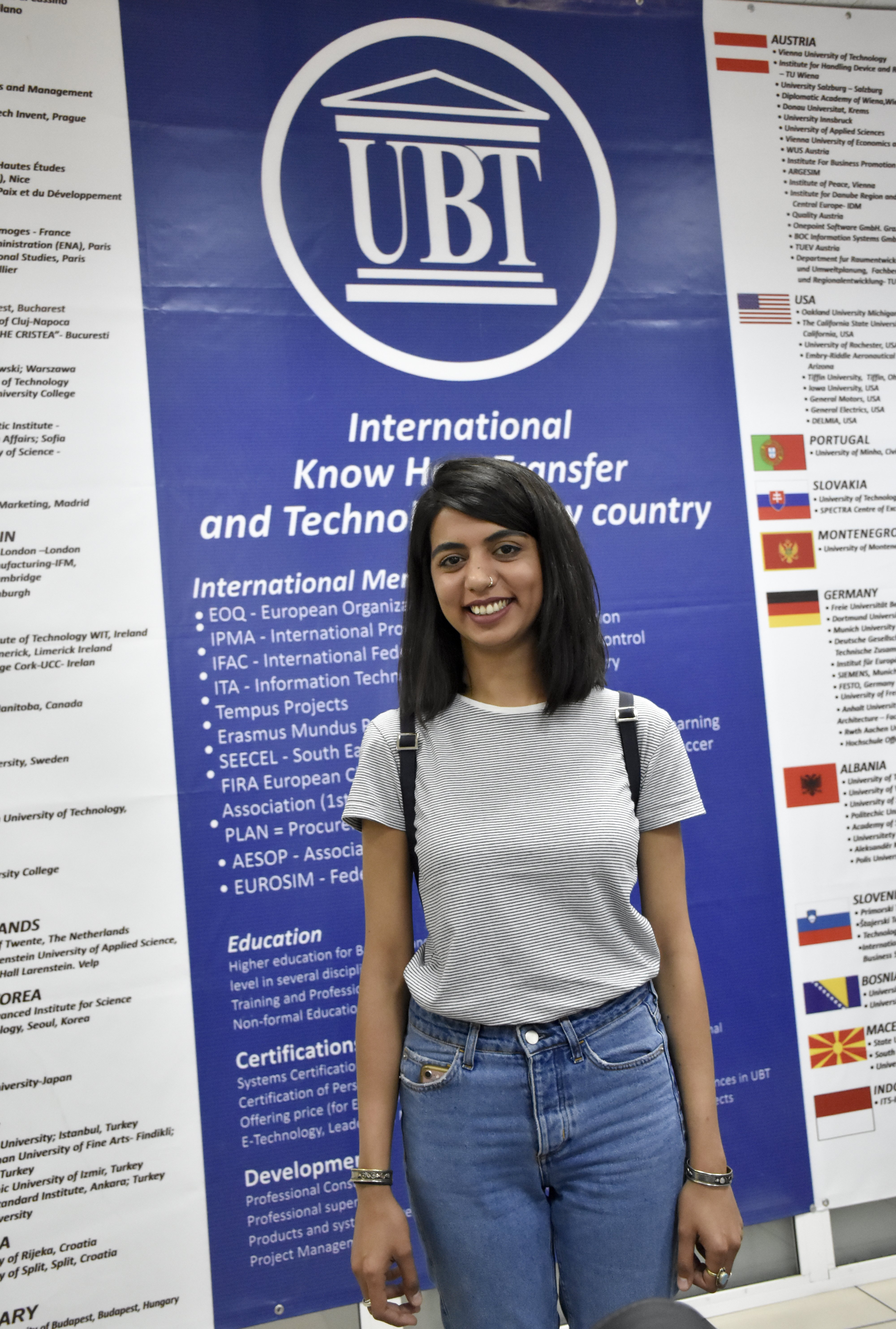 Studentja nga India, përfiton nga Erasmus+ për të marrë përvojë në UBT