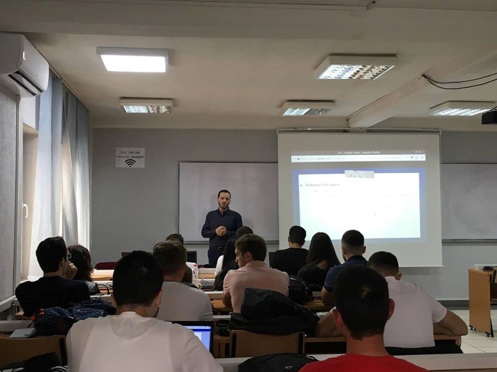 Fesal Baxhaku ligjëron në ANV-në e SHKI-së