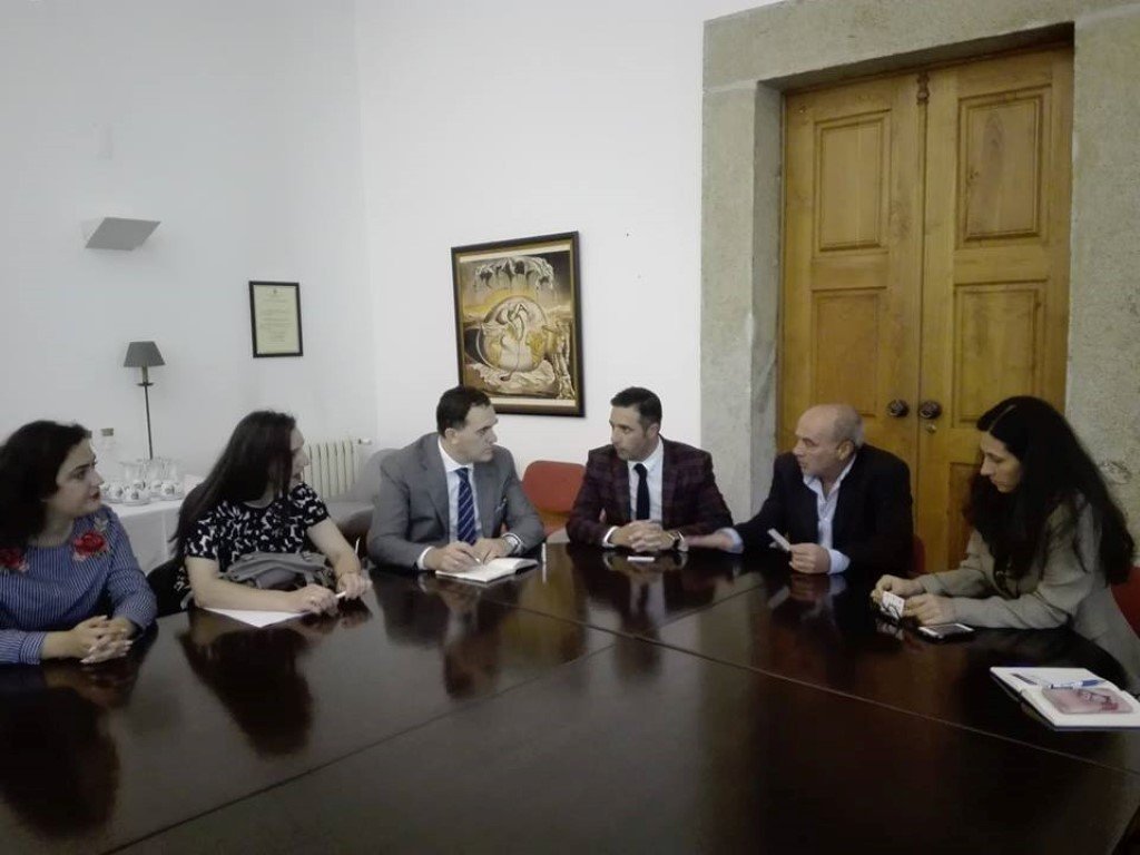 Përfaqësuesit e UBT-së vizituan Institutin Politeknik i Viana do Castelo (IPVC)
