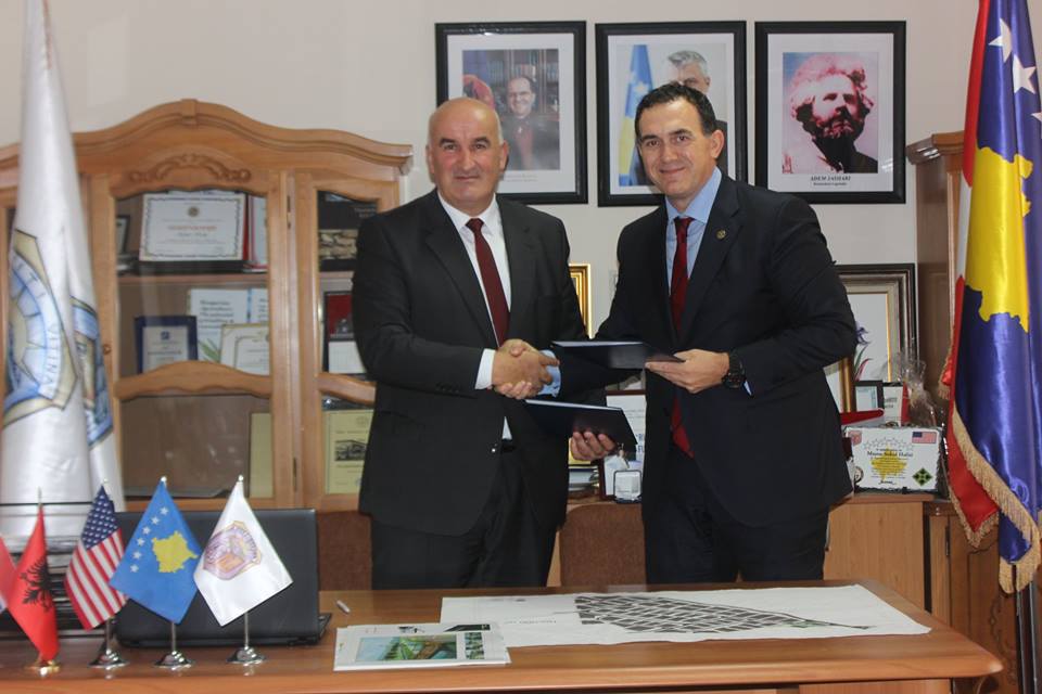 UBT signed a Memorandum of Understanding with Municipality of Vitia