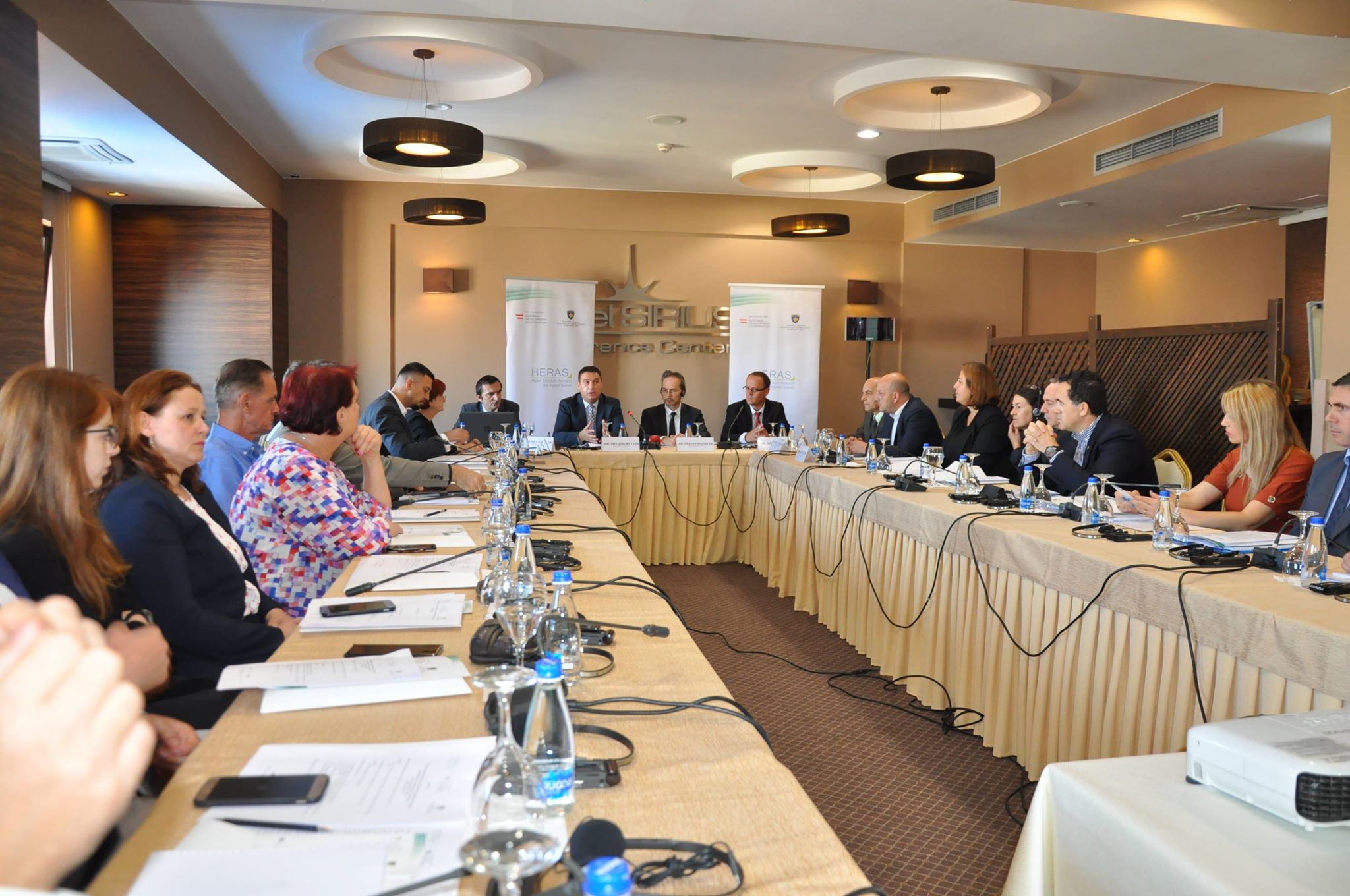 The UBT Rector Hajrizi participated in the Conference “The increasing collaboration between science and industry sector of Kosovo”