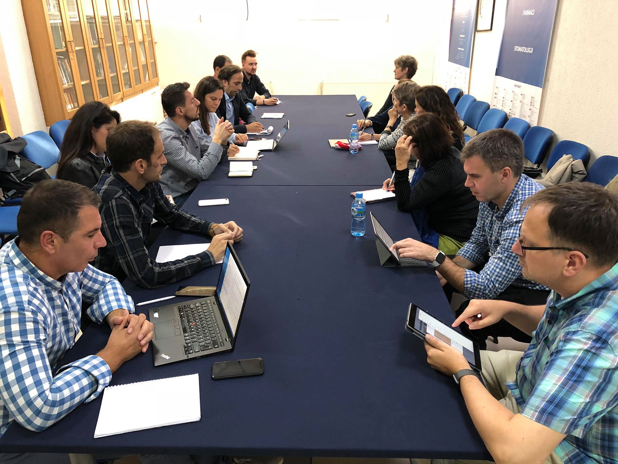 Delegacioni nga Universiteti Linnaeus vizitoi UBT-në