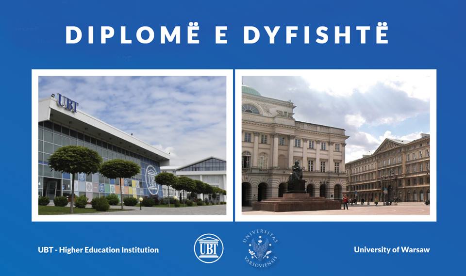 UBT and University of Warshaw offer a double Degree
