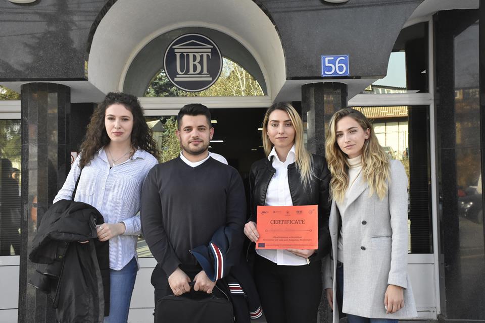 The UBT students have carried out a dignitary representation of Kosovo in the competition which took place in Montenegro