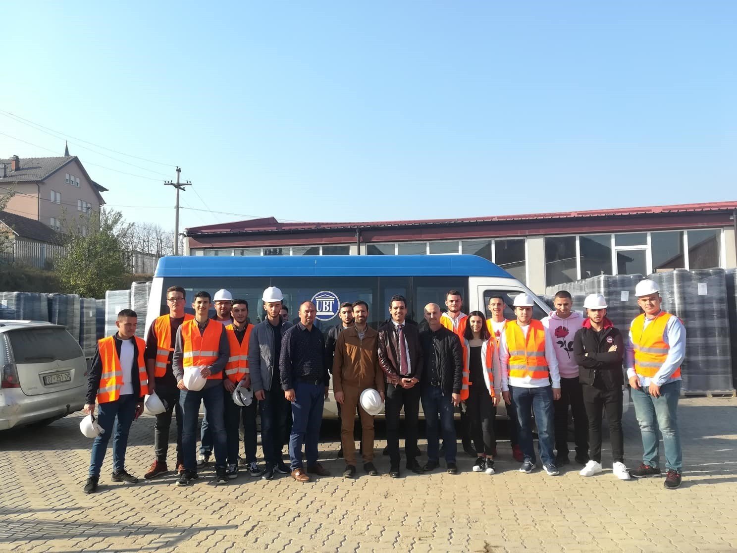 The UBT students visited the factory which manufactures the “Cobiax” system