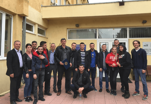 The UBT students visited the mines and laboratories of KEC