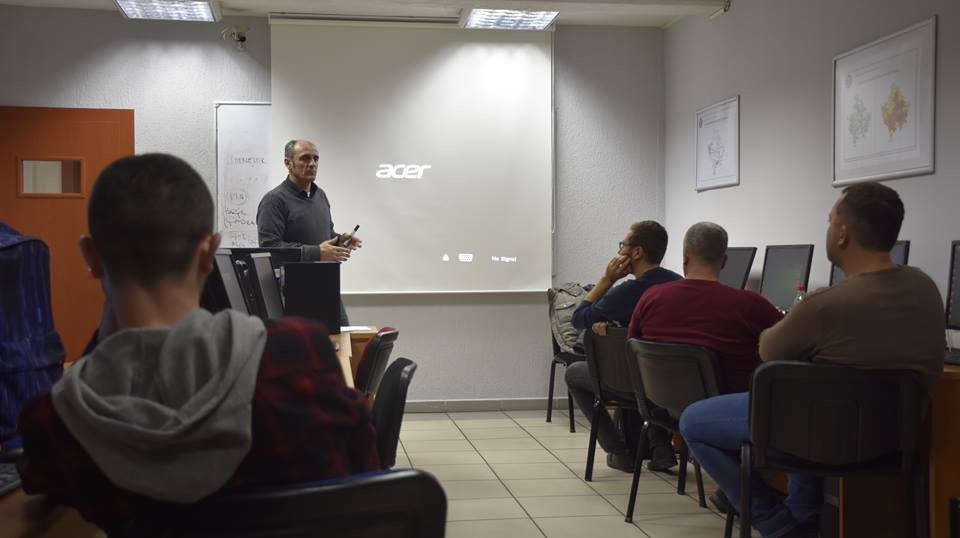 In UBT is taking place training program concerned with Geographic-based Information Systems (GIS)