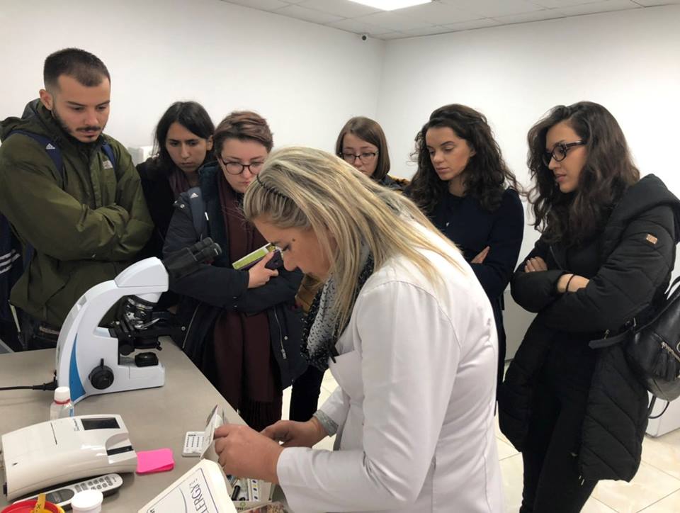 The students from the Faculty of Food Science visited the “Olive” laboratory