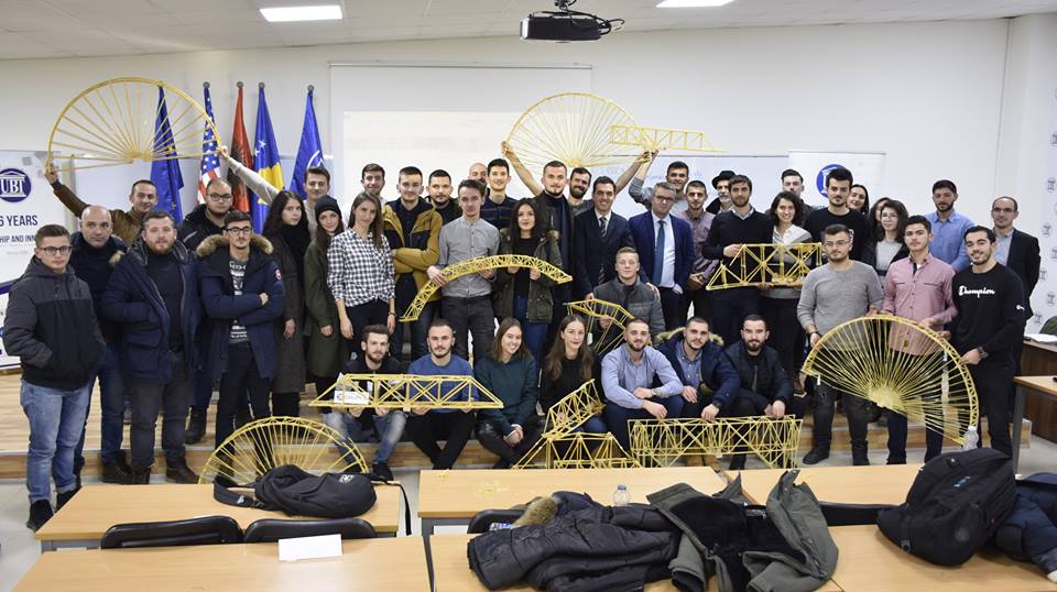 Shpallet ekipi fitues i garës “1st Spaghetti Bridge Building 2018”