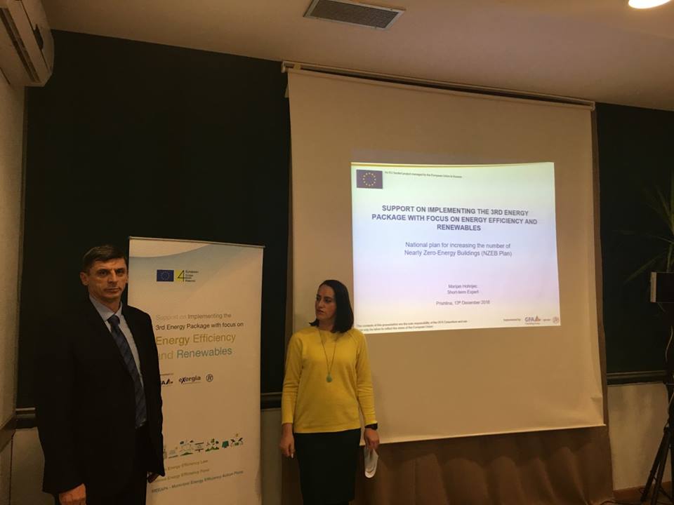 Profesorët në UBT, pjesëmarrës në Seminarin e prezantimit të konceptit për ndërtesat me konsum afër zero-energji