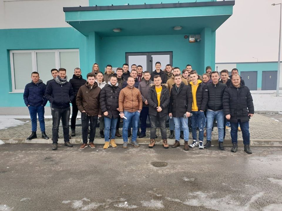 Studentët e Inxhinierisë Ndërtimore vizituan Kompaninë e Ujesjellësit “Prishtina”