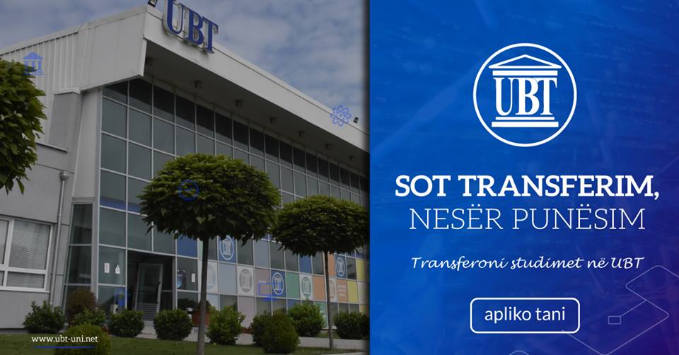 Transferohu në UBT, bëhu ndryshimi për të cilin ka nevojë Kosova