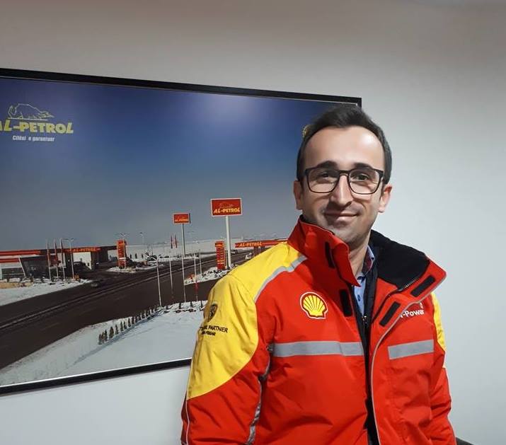 The UBT student Lirim Shabani has been employed in the well-known gas company “Shell”