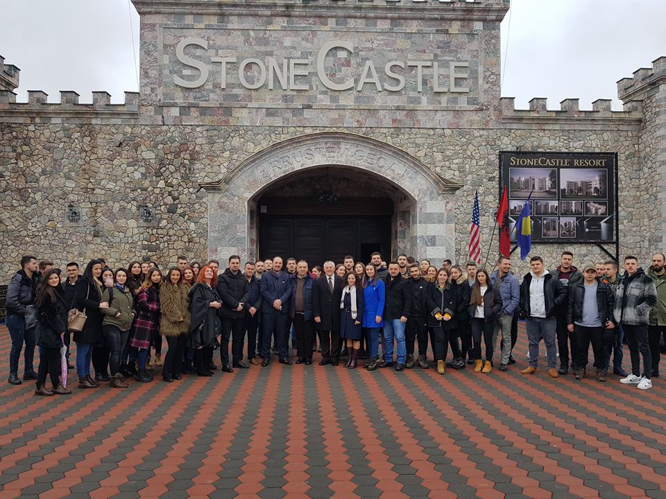 UBT students visit the wine factory of “Stone Castle”