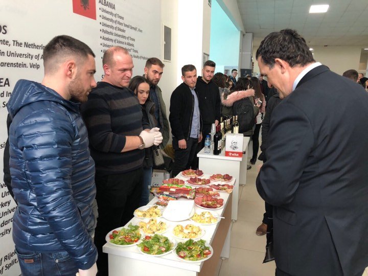The Faculty of Food Science and Biotechnology has organized the first Food Fair (Video)
