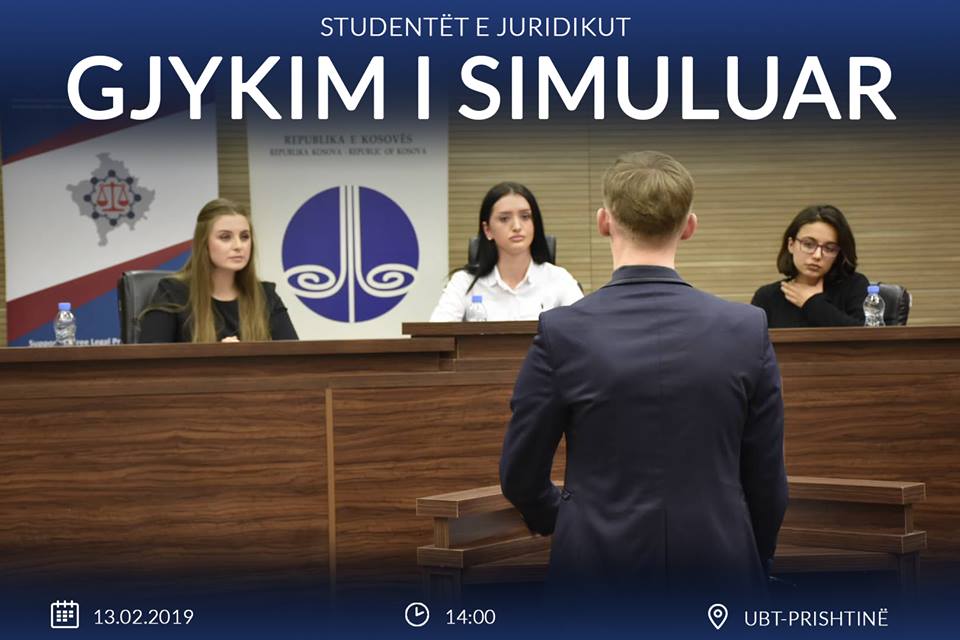 NJOFTIM:  Studentët e Fakultetit Juridik organizojnë gjykim të simuluar