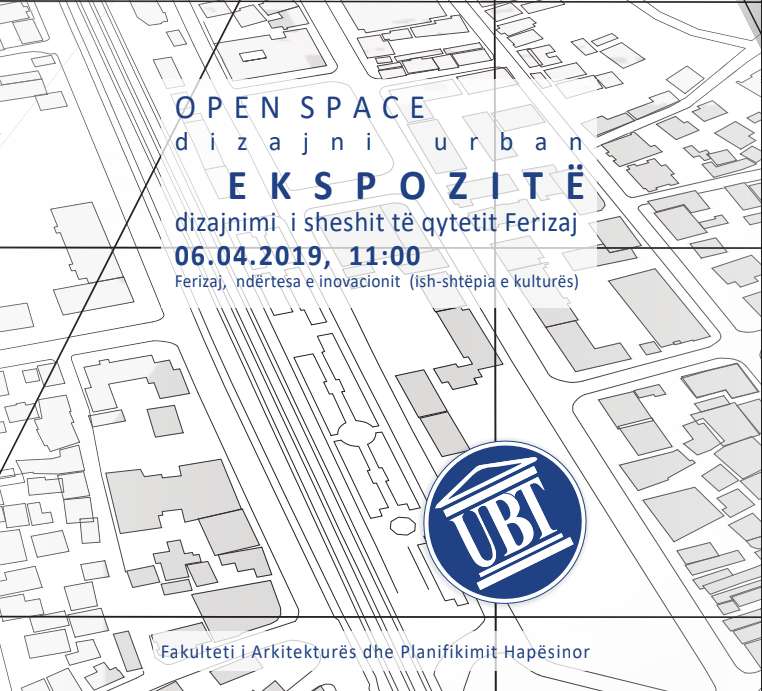 Tomorrow, on 6th of April will be held the exhibition “Design of the square in Ferizaj”