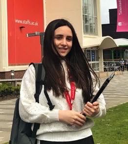 The UBT student, Trinë Ismajli, a web developer in the Austrian company “SCOOP & SPOOM”