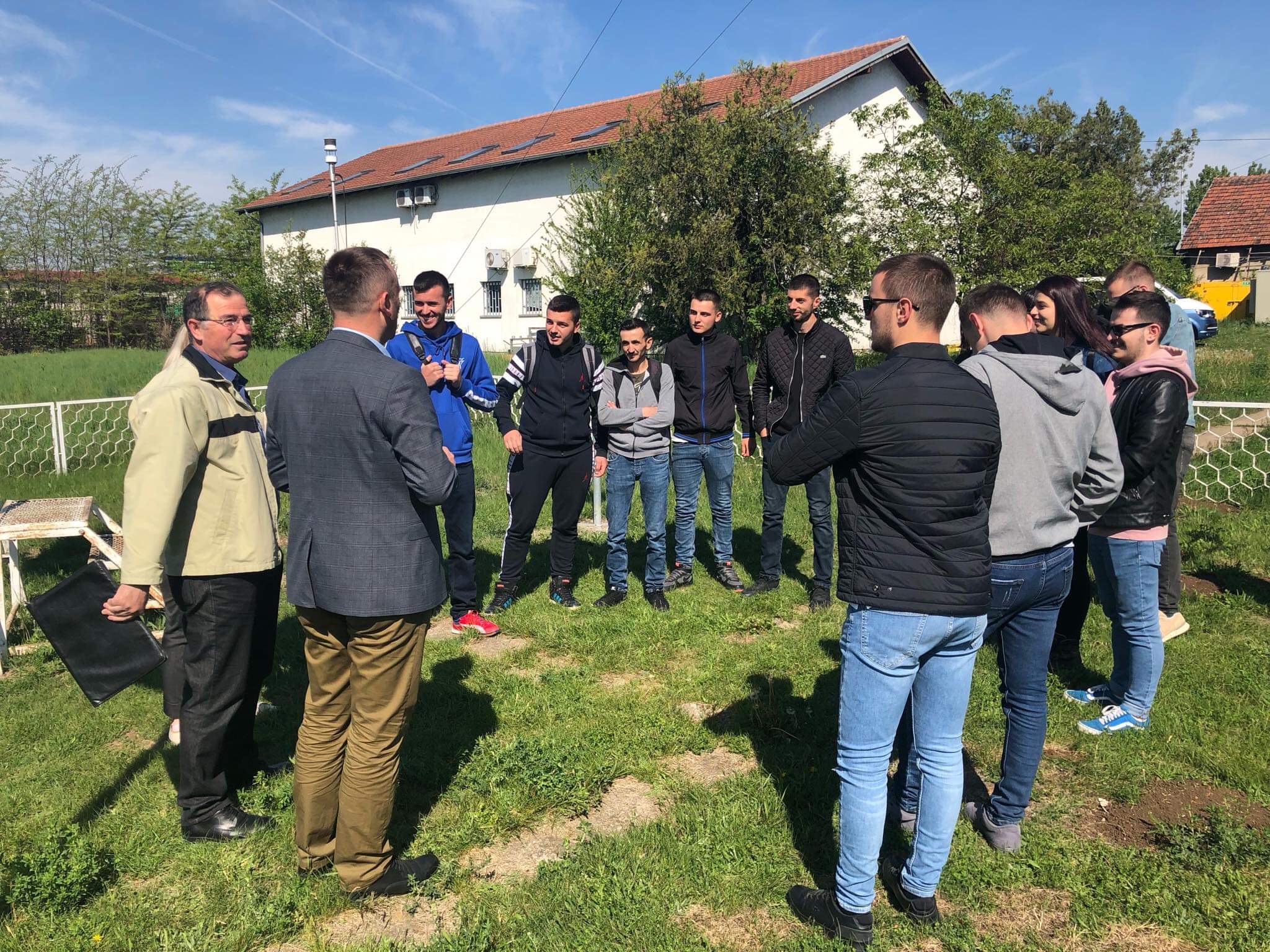UBT students of Engineering Energy and Management visited the Hydrometeorology Institute of Kosovo