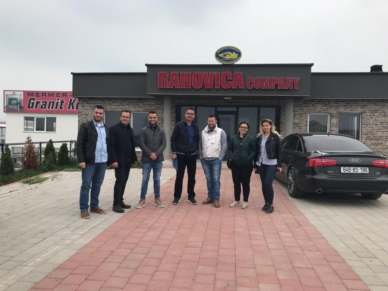 UBT students of Civil Engineering and Infrastructure have been informed about projects and the way how Rahovica Company operates