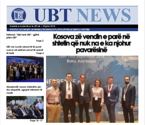 UBT-News Dhjetor 2018