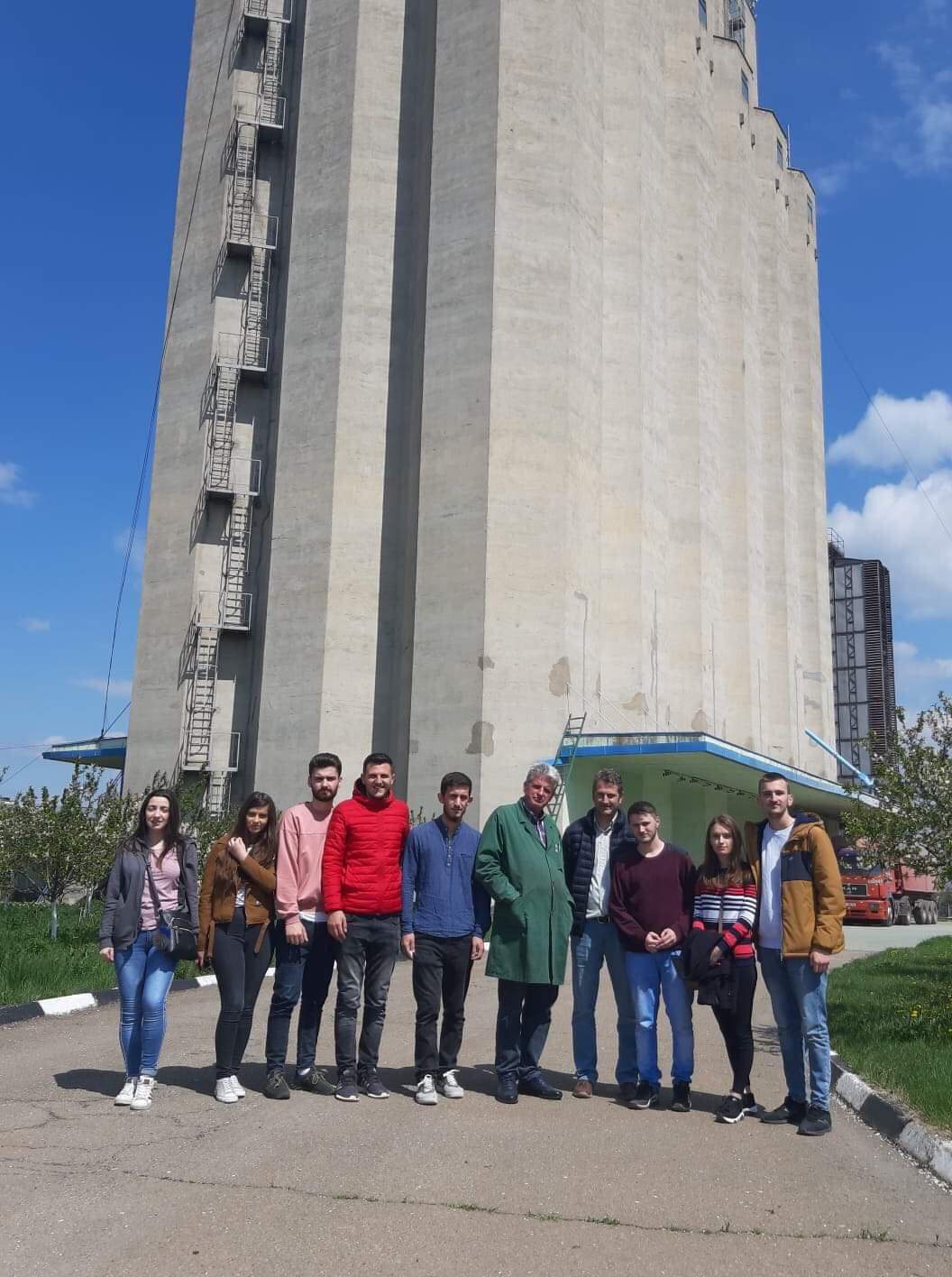 Architecture students visited the Bread Factory in Ferizaj
