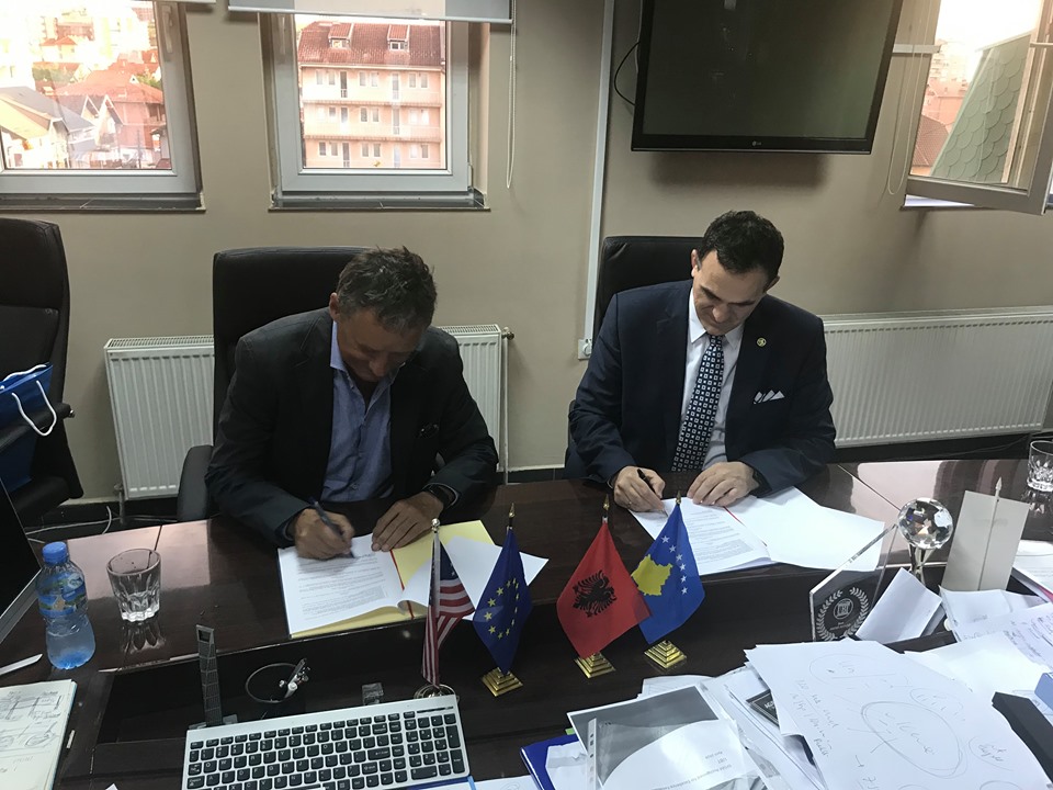 UBT has signed a memorandum of understanding with International School for Social and Business Studies from Slovenia