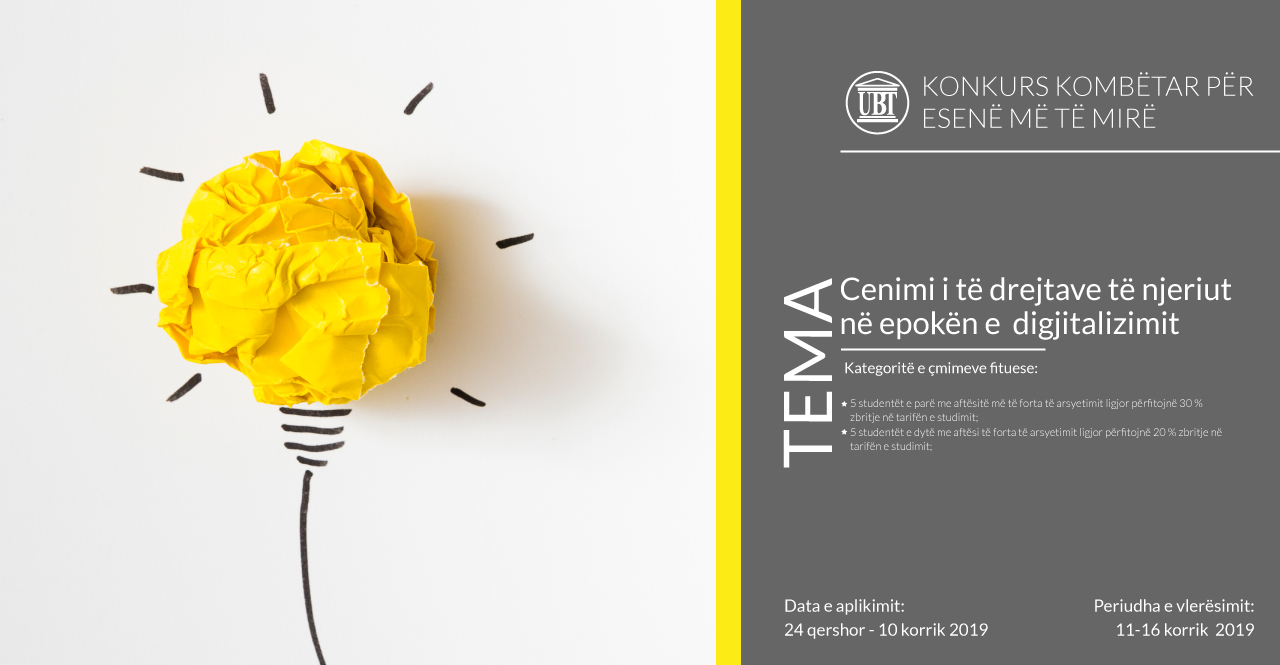 UBT po organizon Garën për Esenë më të mirë