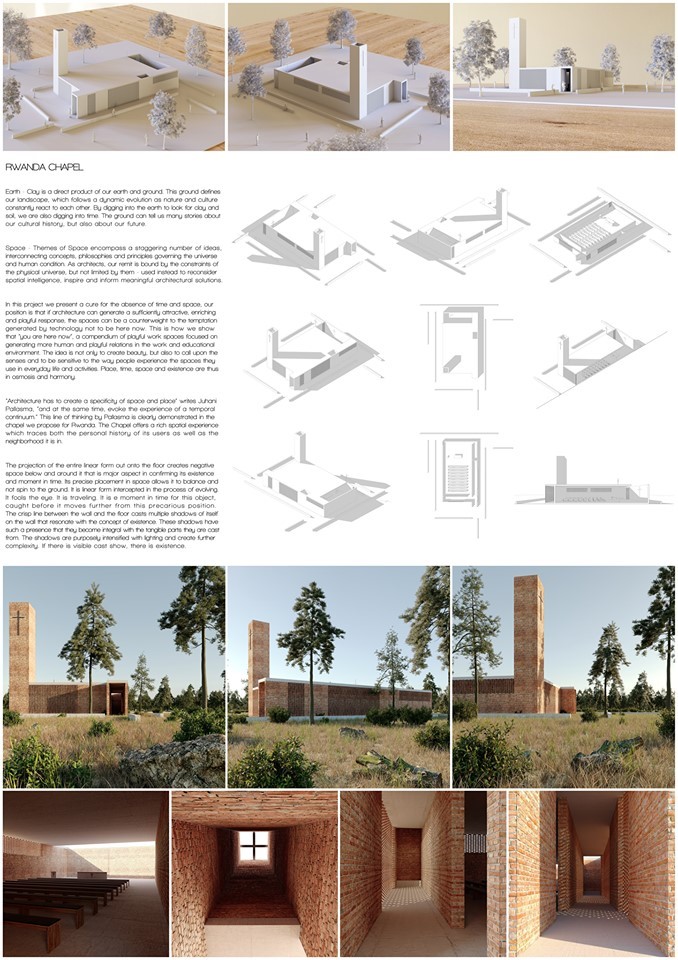 Studentët e UBT-së, triumfues në konkursin arkitektonik ndërkombëtar, “Rwanda Chapel”