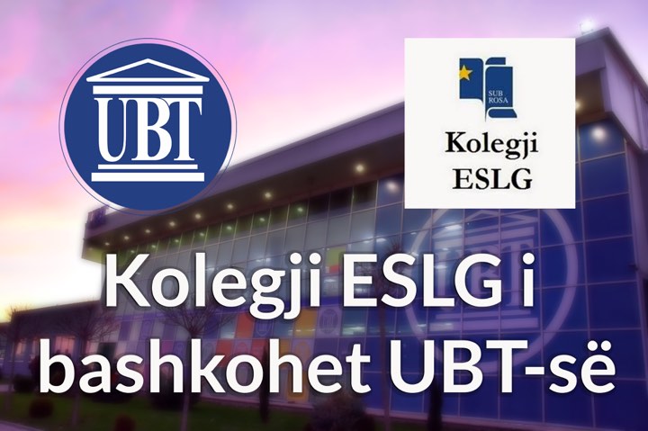 Kolegji ESLG i bashkohet UBT-së