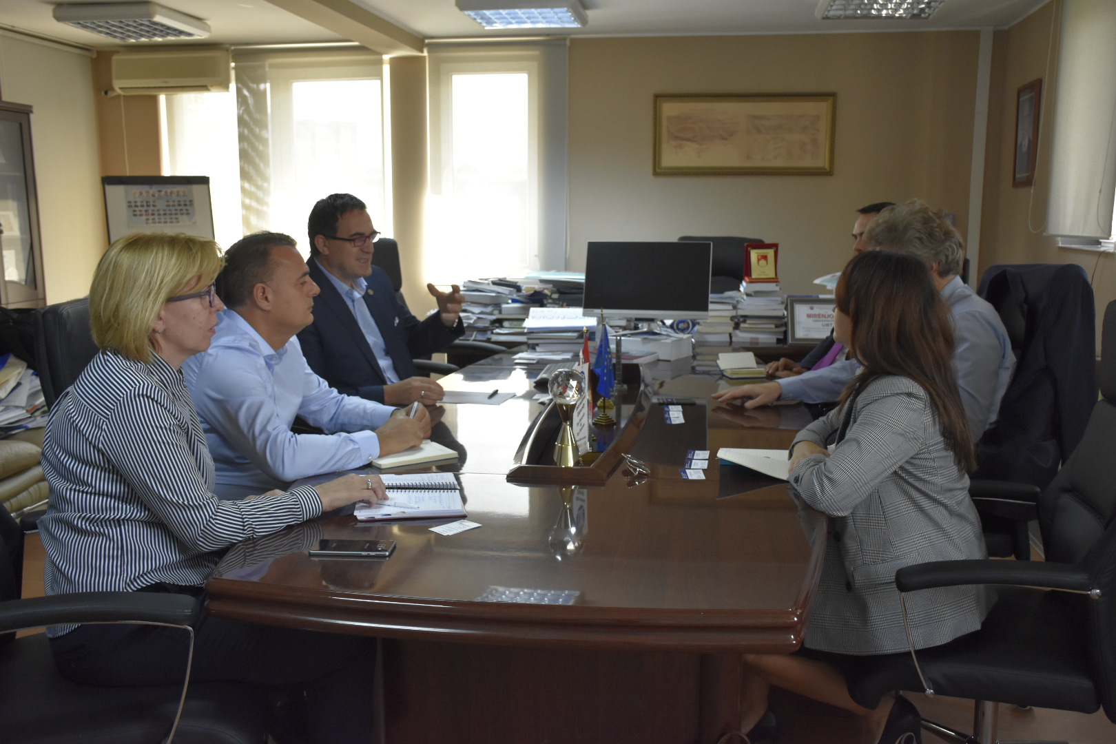 Zv. ambasadori gjerman dhe përfaqësuesja e OEGJK-së vizituan UBT-në