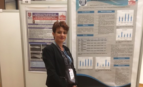 UBT professor has presented her scientific paper in the International Congress of Endodontists 19/09/2019