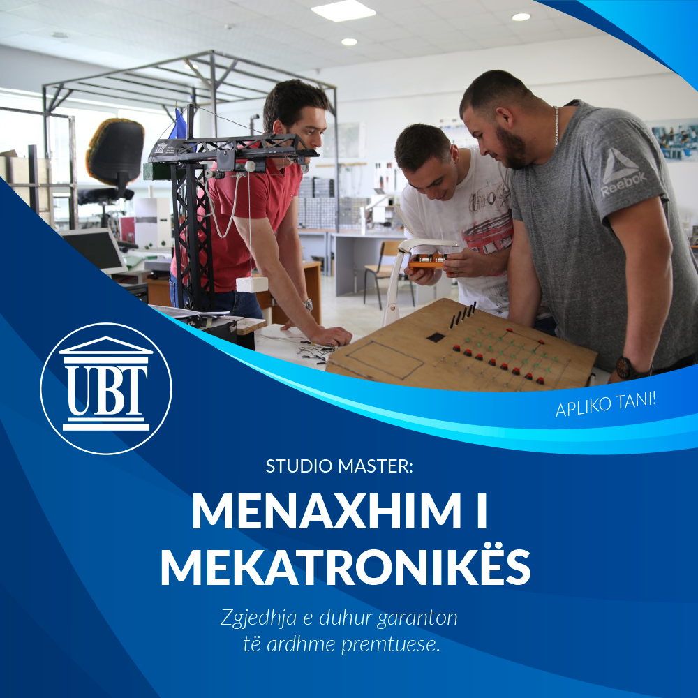 Study Mechatronics Management and receive a degree from an institution which is certified for Excellence