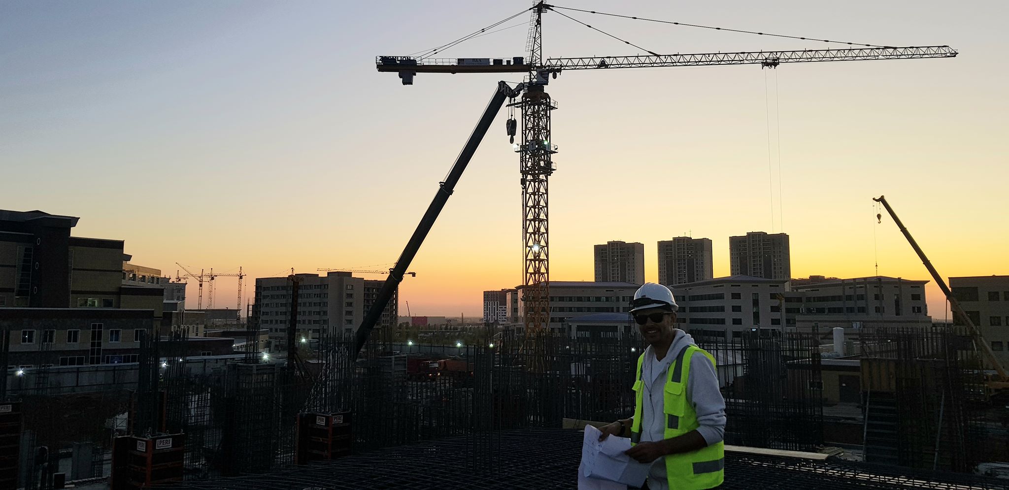 Studenti Pëllumb Halili, inxhinier në Kazakistan
