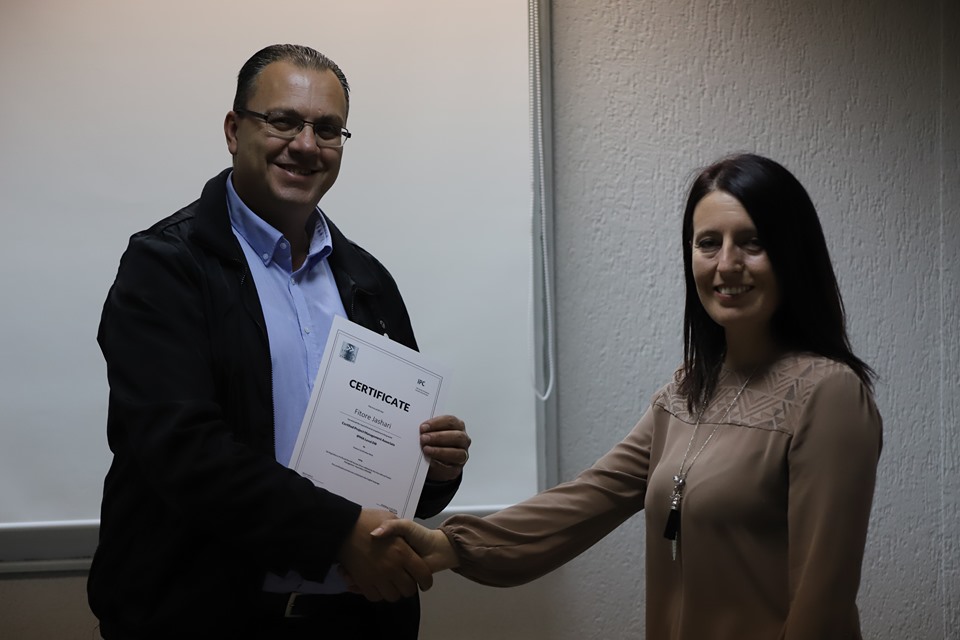 There have been certified the participants of IPMA training